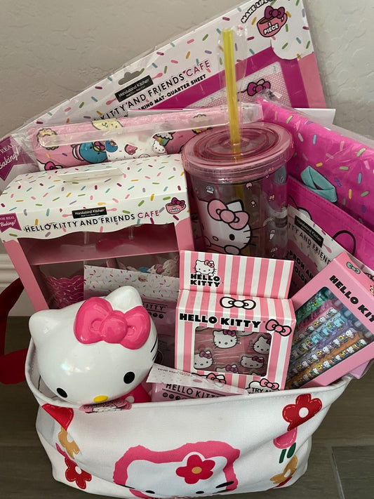Hello Kitty Basket
